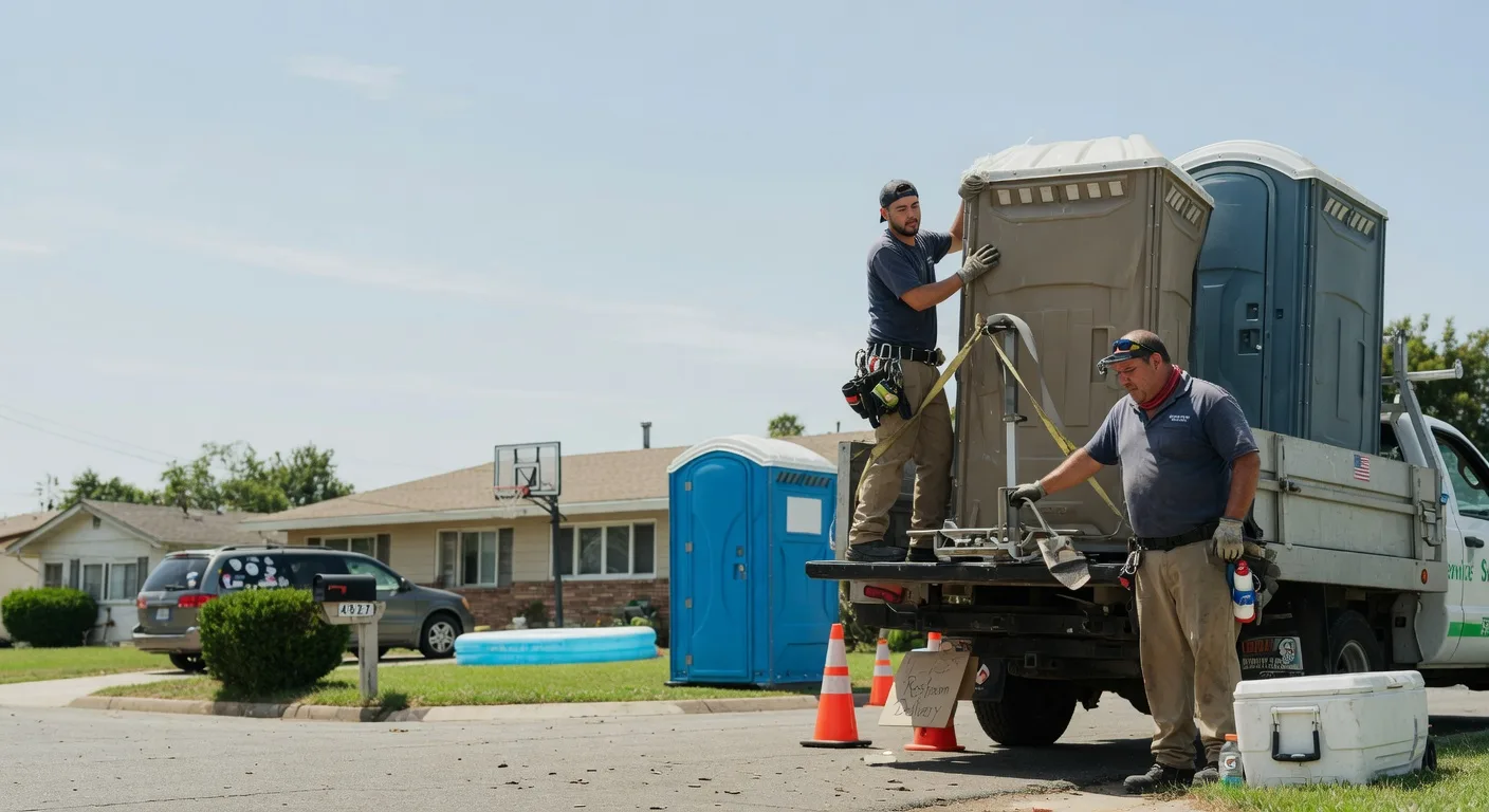 Porta Potty Rental in Le Claire, IA near me