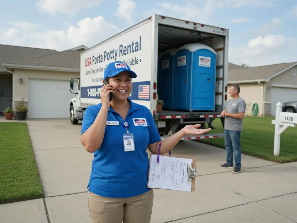 Portable Toilet Rental Le Claire, IA FAQs